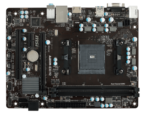 MSI A68 HM- E33 V2 - RIGASSEMBLER - 2