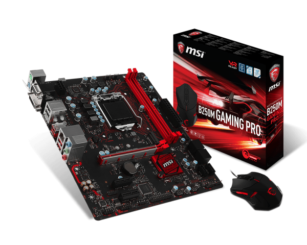 MSI B250M GAMING PRO Intel Compatible Motherboard for Desktop Computer/PC