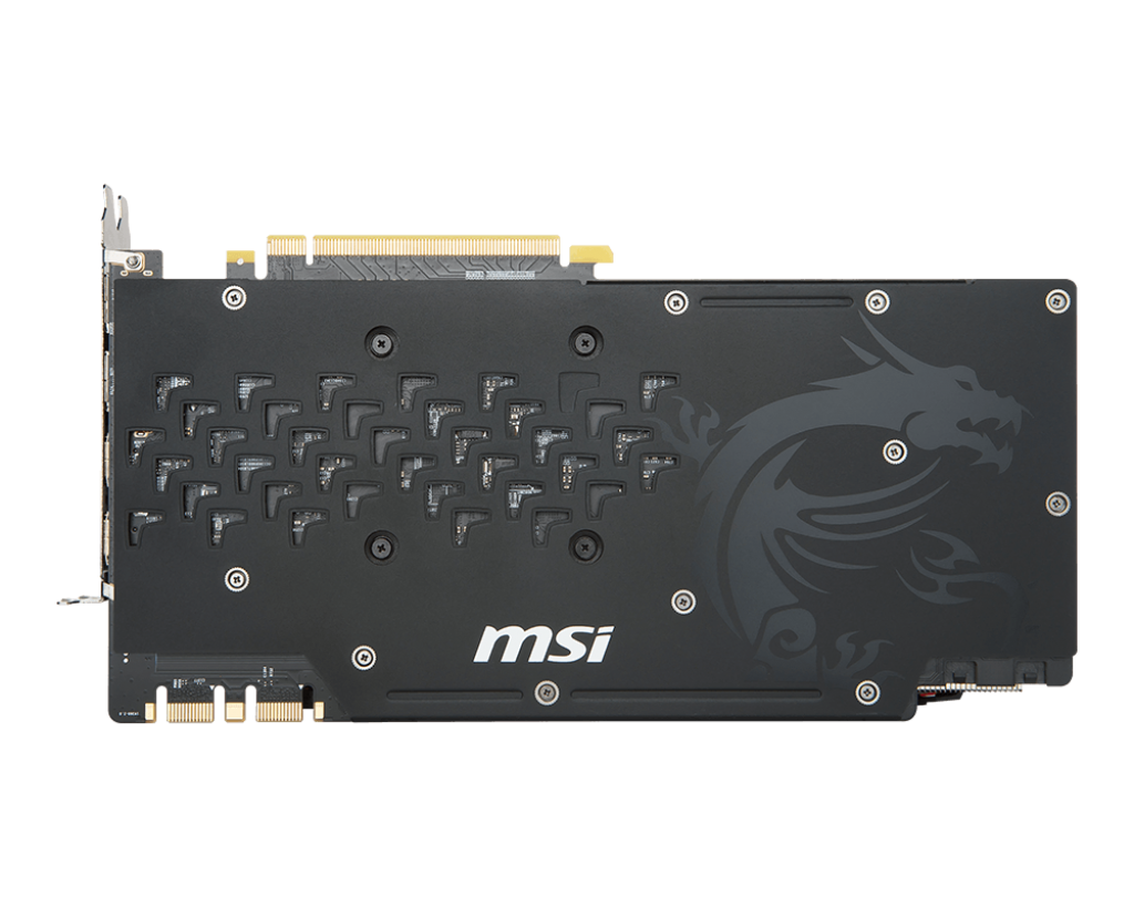 MSI GEFORCE GTX 1080TI 11GB GAMING X Graphics Card for Gaming PC