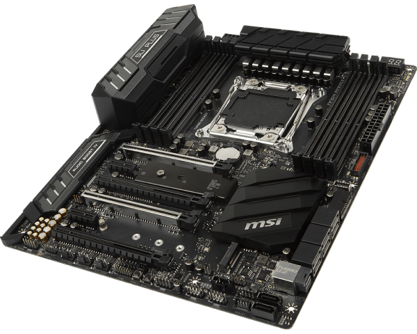 MSI X299 SLI PLUS Intel Compatible Motherboard for Desktop Computer/PC