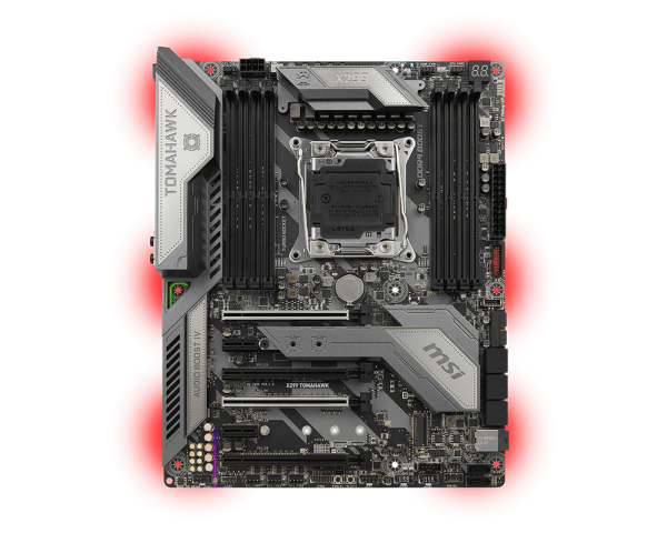 MSI X299 TOMAHAWK Intel Compatible Motherboard for Desktop Computer/PC