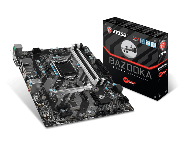 MSI B250M BAZOOKA Intel Compatible Motherboard for Desktop Computer/PC