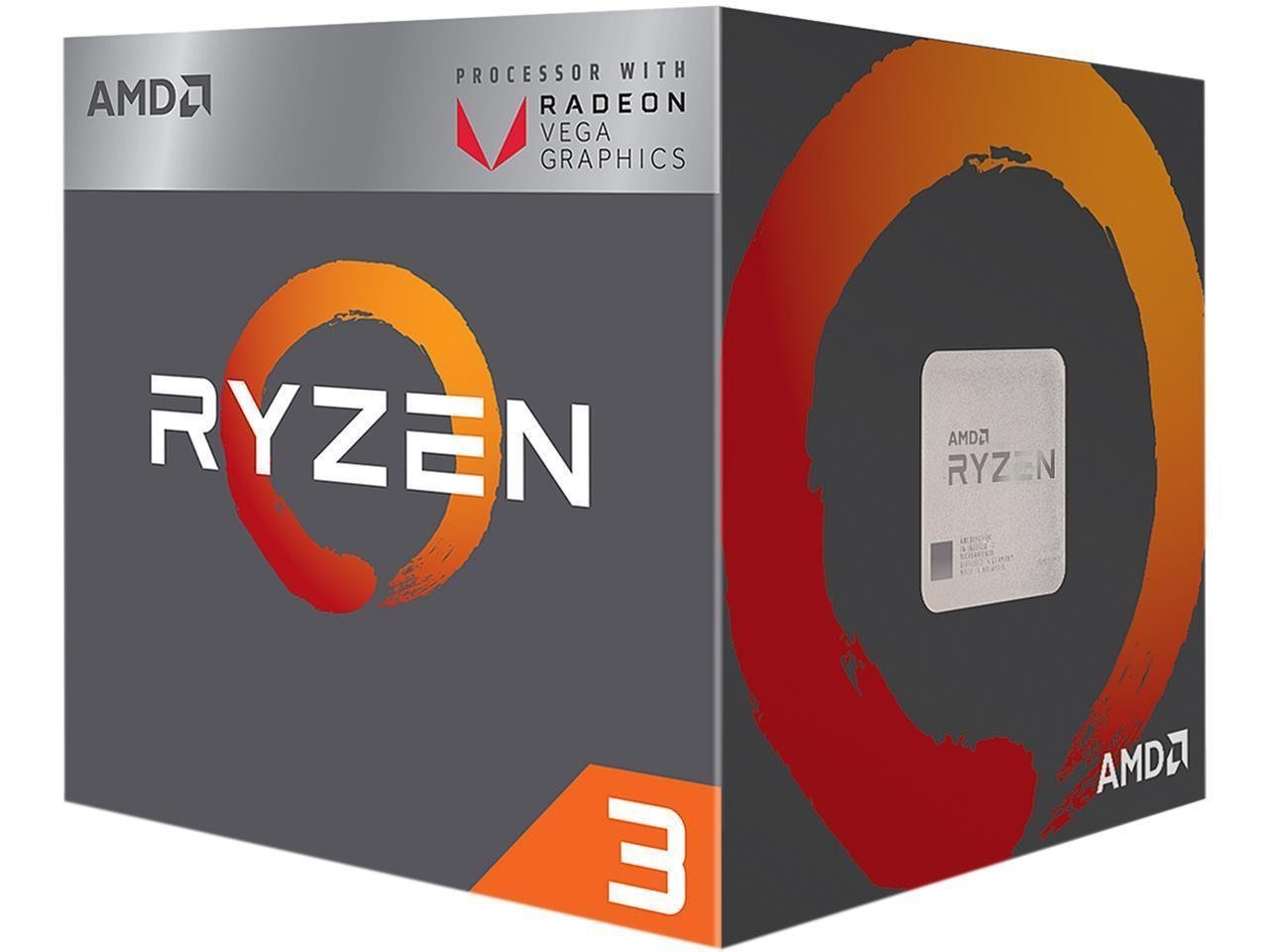 AMD Ryzen 3 2200G Processor (AM4) with Radeon Vega 8 Graphics