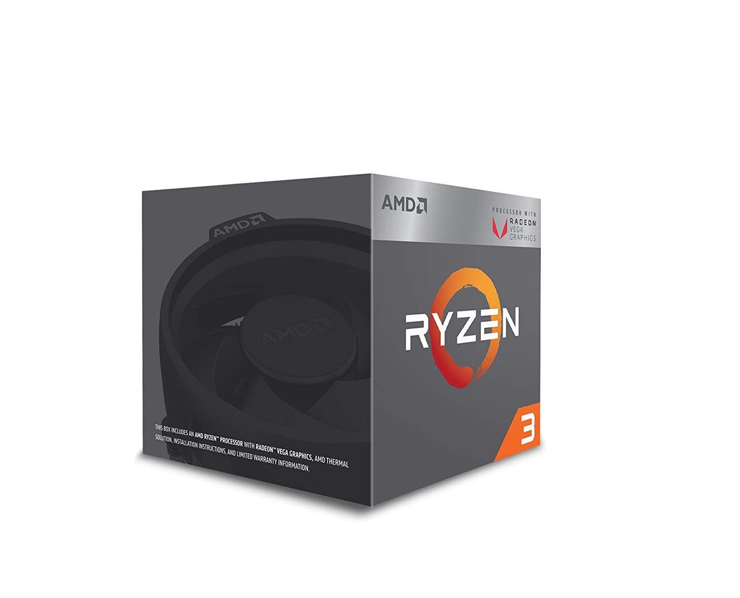 AMD Ryzen 3 2200G Processor (AM4) with Radeon Vega 8 Graphics