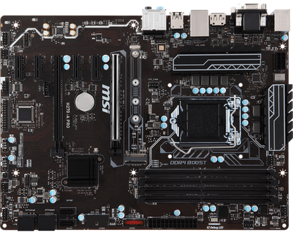 MSI H270-A PRO Intel Compatible Motherboard for Desktop Computer/PC
