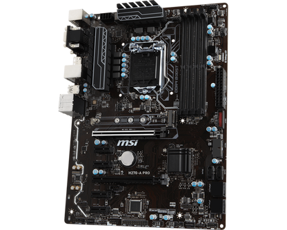 MSI H270-A PRO Intel Compatible Motherboard for Desktop Computer/PC
