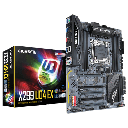 GIGABYTE X299 UD4 EX Intel Compatible Motherboard for Desktop Computer/PC