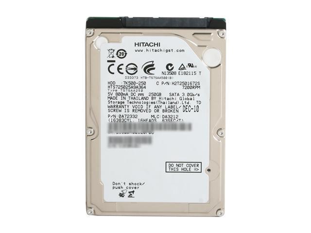 HITACHI 250GB Internal Hard Disk for Laptop