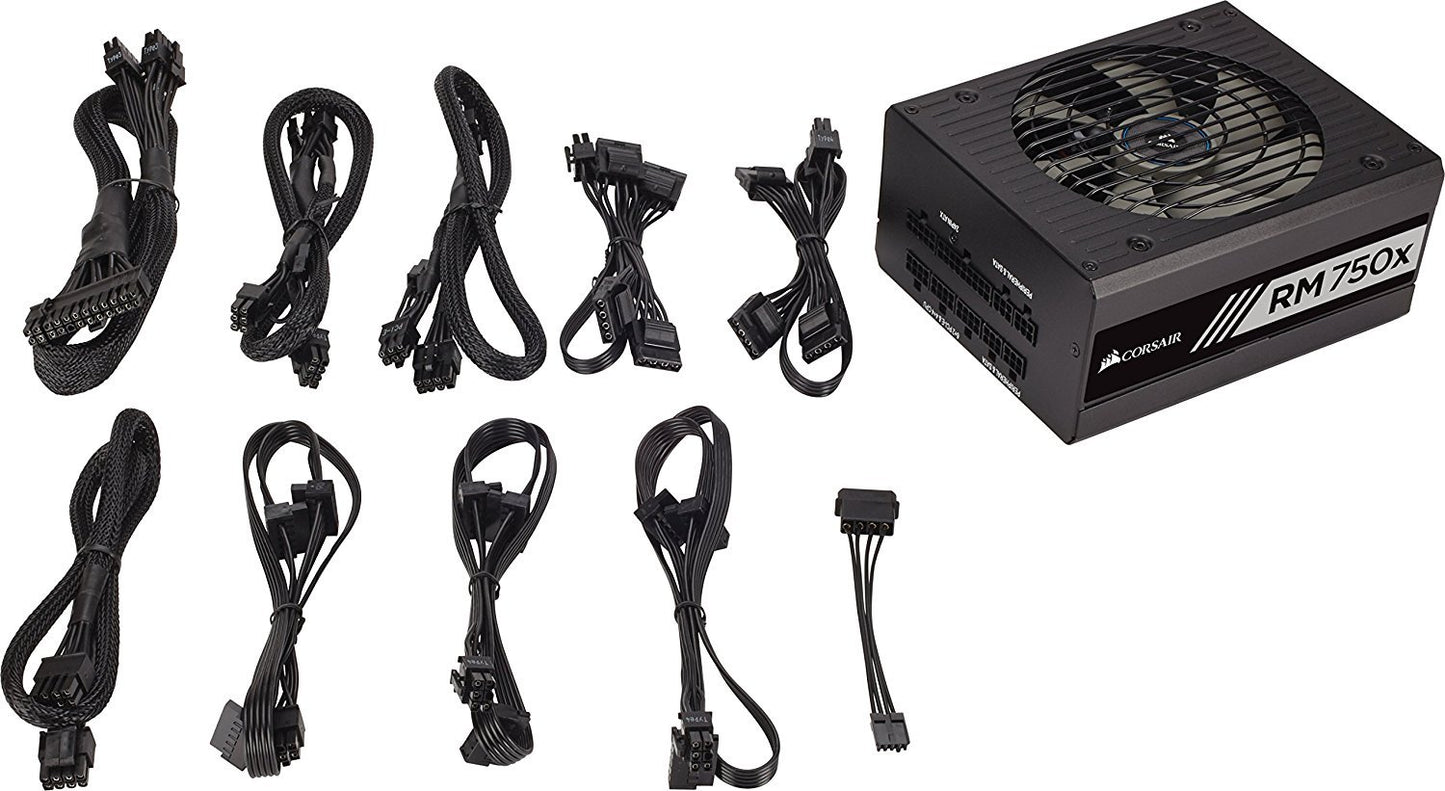 CORSAIR RM 750X (750W) Desktop Computer Power Supply/PSU/SMPS