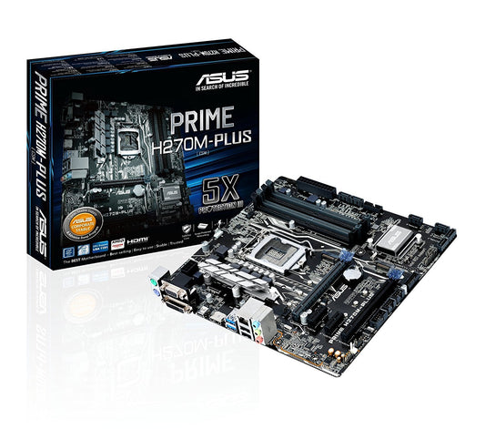 ASUS PRIME H270M-PLUS Intel Compatible Motherboard for Desktop Computer/PC