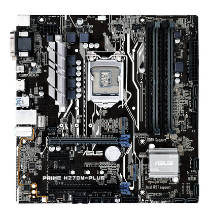 ASUS PRIME H270M-PLUS Intel Compatible Motherboard for Desktop Computer/PC