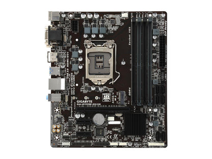GIGABYTE GA-B150M-DS3H Intel Compatible Motherboard for Desktop Computer/PC