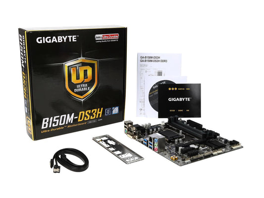 GIGABYTE GA-B150M-DS3H Intel Compatible Motherboard for Desktop Computer/PC