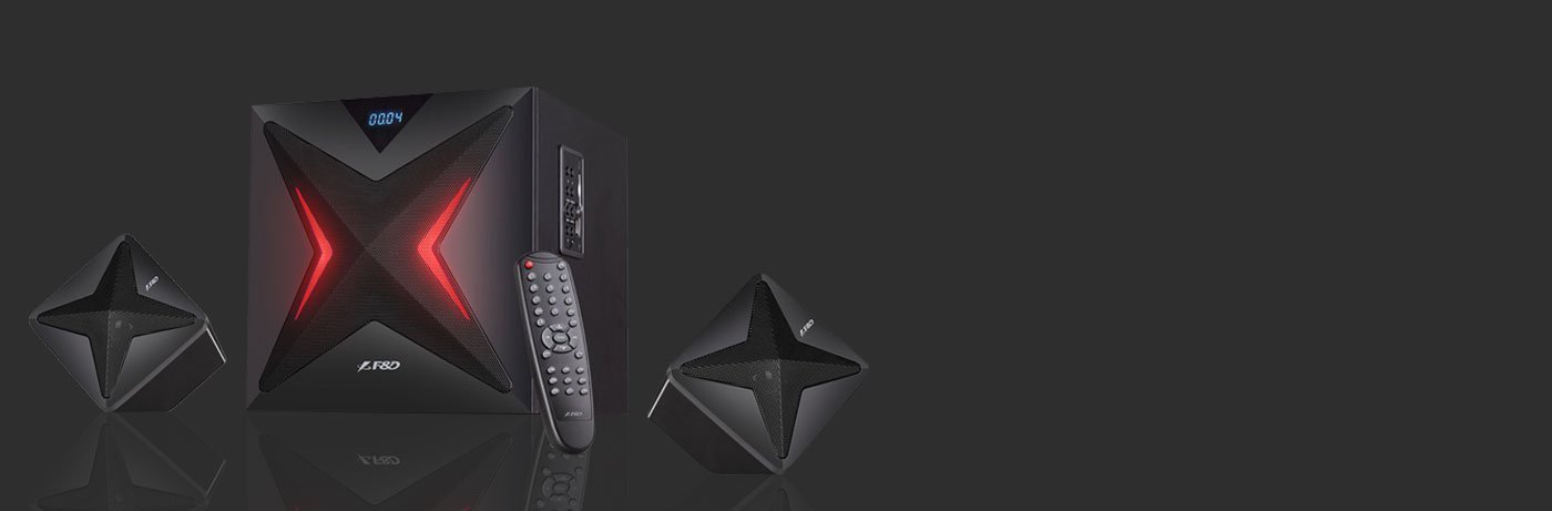 F&D F550X 2.1 Channel Multimedia Bluetooth Speakers