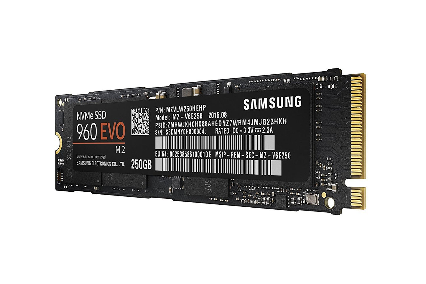SAMSUNG 960 (M.2) (250GB) SSD For Desktop/Laptop