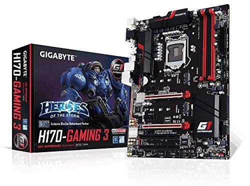 GIGABYTE H170- GAMING 3 (1151) Intel Compatible Motherboard for Desktop Computer/PC
