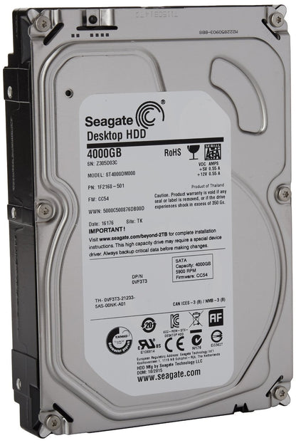 SEAGATE 4TB SATA Internal Hard Disk for Desktop/PC