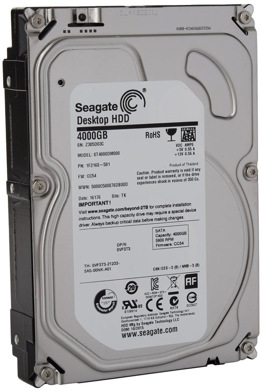 SEAGATE 4TB SATA Internal Hard Disk for Desktop/PC