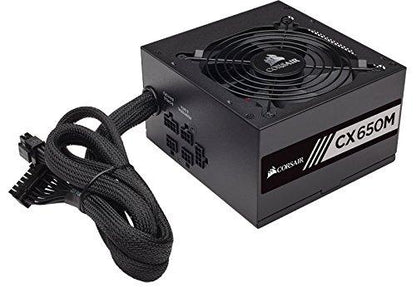 CORSAIR CX 650M (650W) Desktop Computer Power Supply/PSU/SMPS