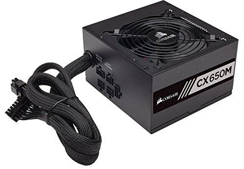 CORSAIR CX 650M (650W) Desktop Computer Power Supply/PSU/SMPS