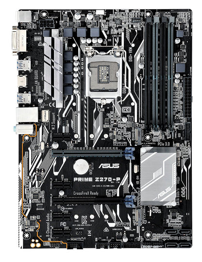 ASUS PRIME Z270-P Intel Compatible Motherboard for Desktop Computer/PC