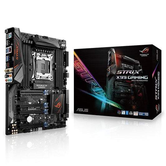 ASUS STRIX X99 GAMING (2011) Intel Compatible Motherboard for Desktop Computer/PC