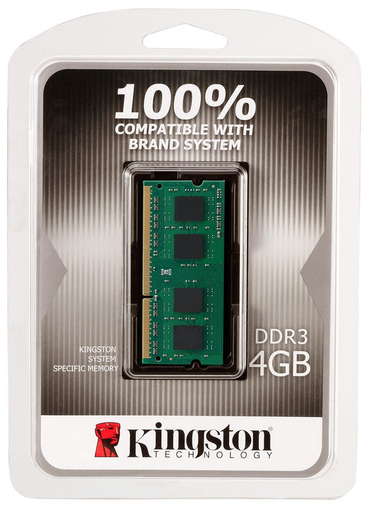 Kingston 4GB DDR3 1600MHz RAM for Laptop