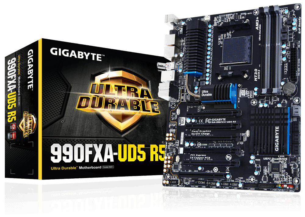 GIGABYTE 990 FXA- UD5 R5 - RIGASSEMBLER - 1