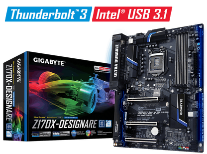 GIGABYTE Z170X DESIGNARE Intel Compatible Motherboard for Desktop Computer/PC