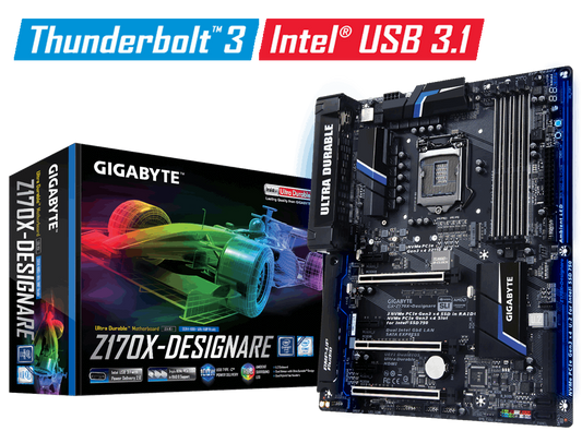GIGABYTE Z170X DESIGNARE Intel Compatible Motherboard for Desktop Computer/PC