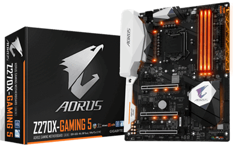 GIGABYTE Z270X-GAMING 5 Intel Compatible Motherboard for Desktop Computer/PC