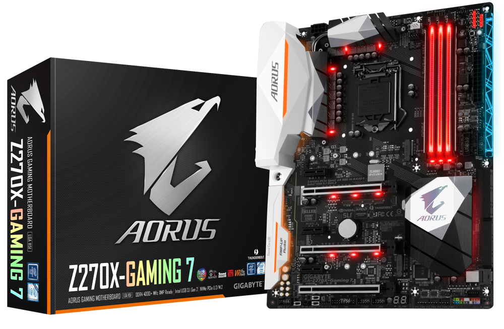 GIGABYTE Z270X-GAMING 7 Intel Compatible Motherboard for Desktop Computer/PC