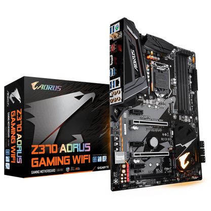 GIGABYTE Z370 AORUS GAMING WIFI Intel Compatible Motherboard for Desktop Computer/PC