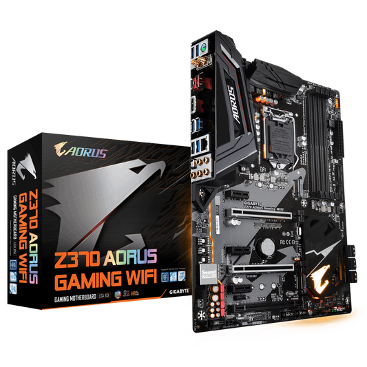 GIGABYTE Z370 AORUS GAMING WIFI Intel Compatible Motherboard for Desktop Computer/PC