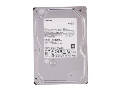 TOSHIBA 500GB SATA Internal Hard Disk for Desktop/PC
