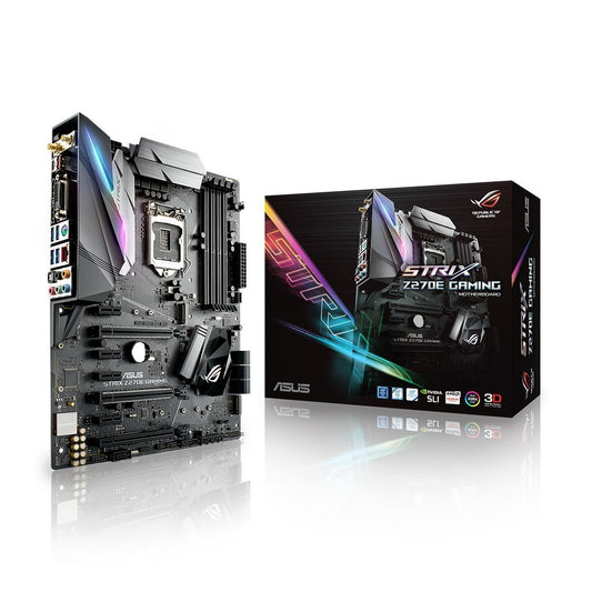 ASUS STRIX Z270E GAMING Intel Compatible Motherboard for Desktop Computer/PC