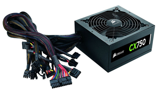 CORSAIR CX 750 (750W) Desktop Computer Power Supply/PSU/SMPS