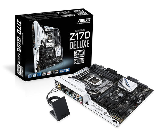 ASUS Z170-DELUXE (1151) Intel Compatible Motherboard for Desktop Computer/PC