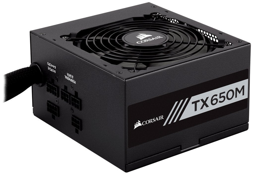 CORSAIR TX 650M (650W) Desktop Computer Power Supply/PSU/SMPS
