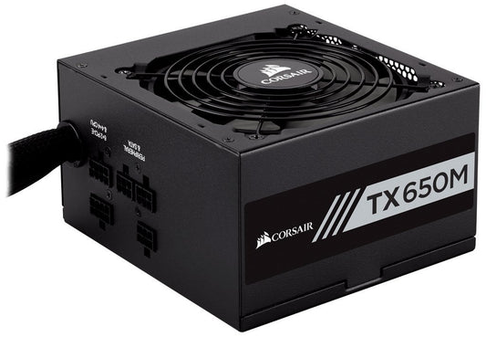 CORSAIR TX 650M (650W) Desktop Computer Power Supply/PSU/SMPS
