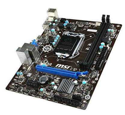 MSI H81M-E33 Socket LGA1150 Intel Compatible Motherboard for Desktop Computer/PC