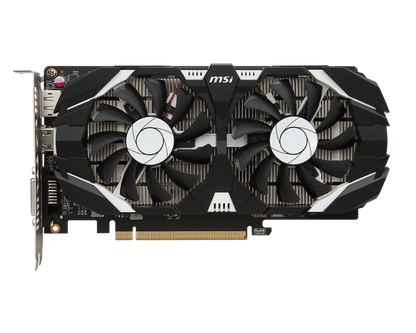 MSI GeForce GTX 1050 2GB OC DUAL FAN Graphics Card for Gaming PC