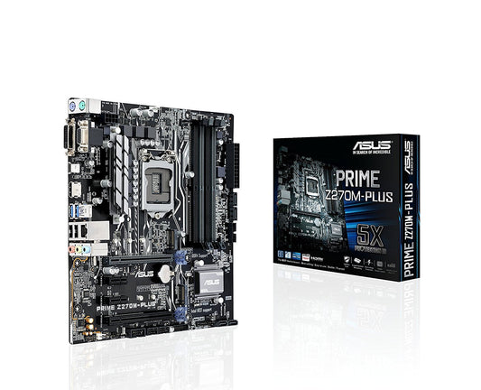 ASUS PRIME Z270M-PLUS Intel Compatible Motherboard for Desktop Computer/PC