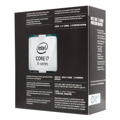 Intel Core i7 - 7800X EXTREME (2066) Desktop Computer Processor with Unlocked Core Clock Multiplier for Overclocking