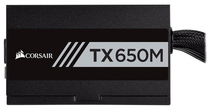 CORSAIR TX 650M (650W) Desktop Computer Power Supply/PSU/SMPS