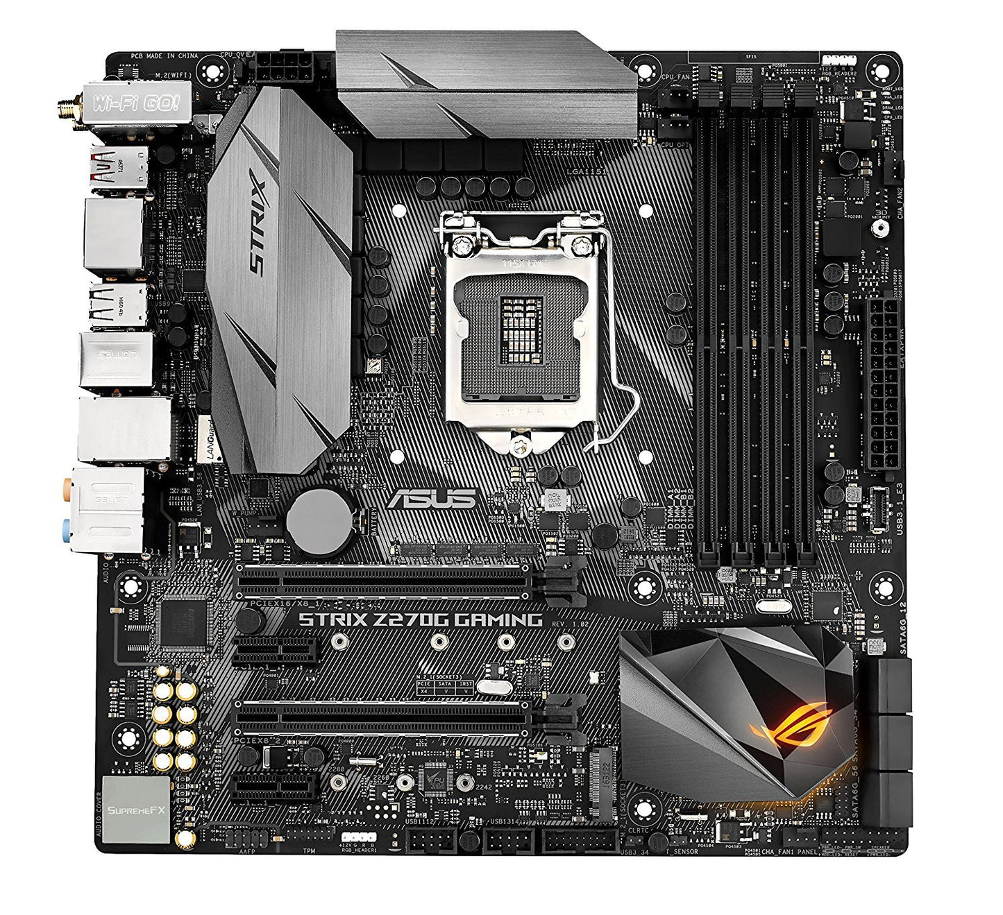 ASUS STRIX Z270G GAMING Intel Compatible Motherboard for Desktop Computer/PC
