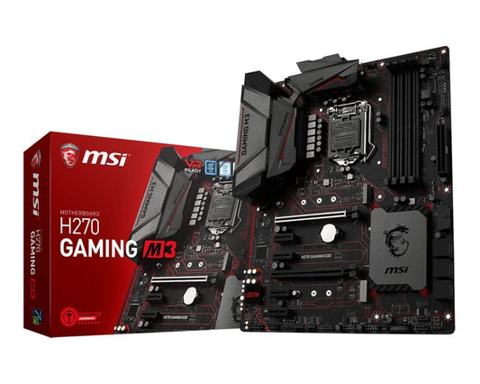 MSI H270 GAMING M3 Intel Compatible Motherboard for Desktop Computer/PC