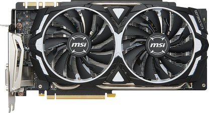 MSI GEFORCE GTX1080Ti 11GB DDR5 ARMOR OC Graphics Card for Gaming PC