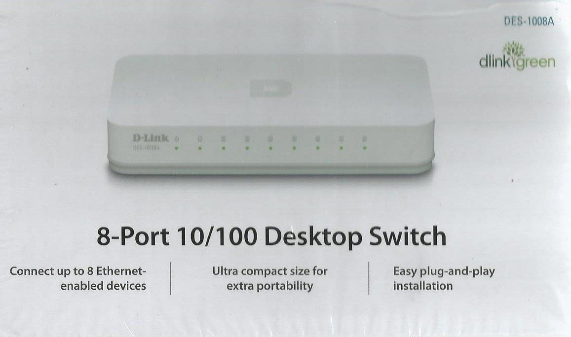 D-LINK SWITCH 8 PORT