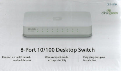 D-LINK SWITCH 8 PORT
